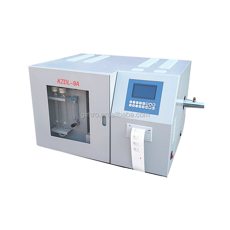 Laboratory Equipment Sulfur Content Tester Machine Coal Sulfur Analyzer KZDL-9A