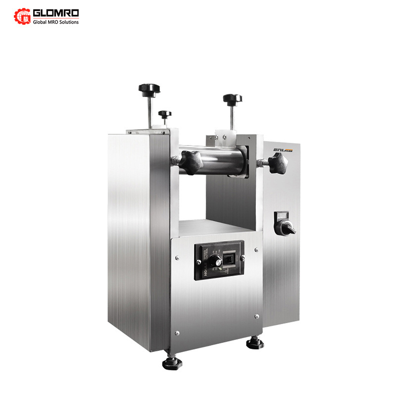 Two roller mixing machine plastic rubber silica gel mixing table type open mixing machine