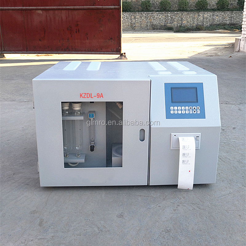 Laboratory Equipment Sulfur Content Tester Machine Coal Sulfur Analyzer KZDL-9A