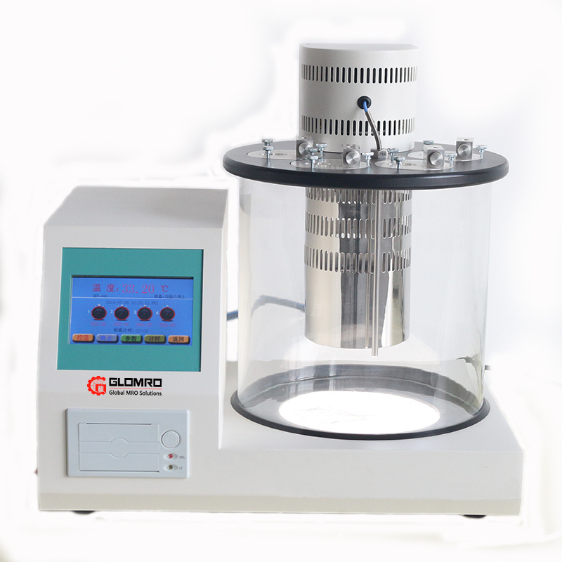 Engine oil kinematic viscosity tester lubricating oil asphalt petroleum oil diesel viscometer testing instrument