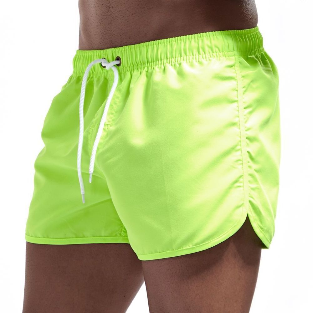 Basic Mens Custom Logo Single Layer Summer Swimwear Beach Sports Men Multi-Color Polyester Hot Suft Board Short Pants