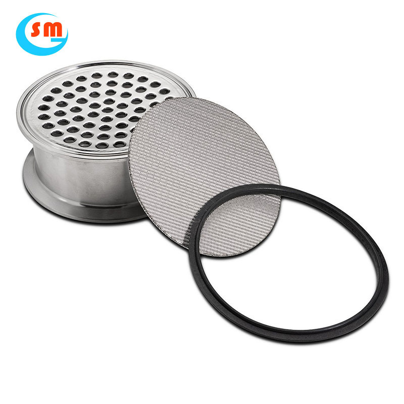 Round Wire Diameter Stainless Steel Liquid Filter Disc Wire Mesh