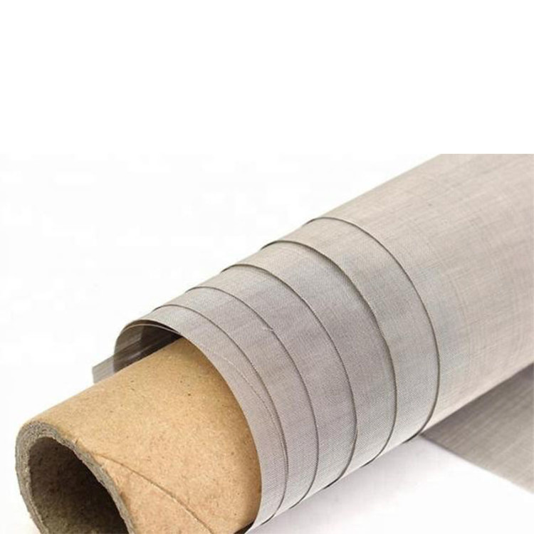 Hot Sale AISI 60 Wire Diameter 0.23MM Twill Weave Woven Metal Stainless Steel Wire Mesh