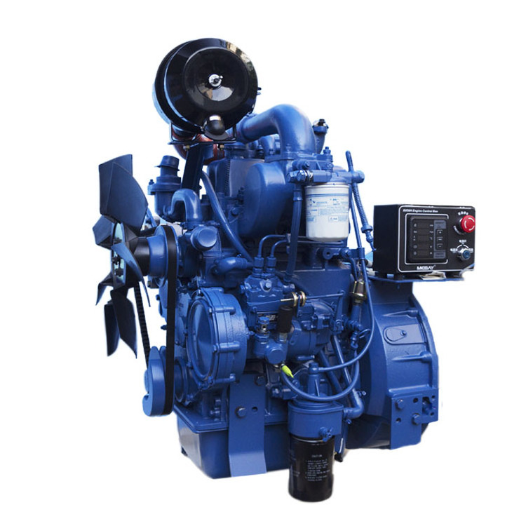 Low noise two cylinder 35 hp 25hp diesel engine 1500/1800RPM for generator price