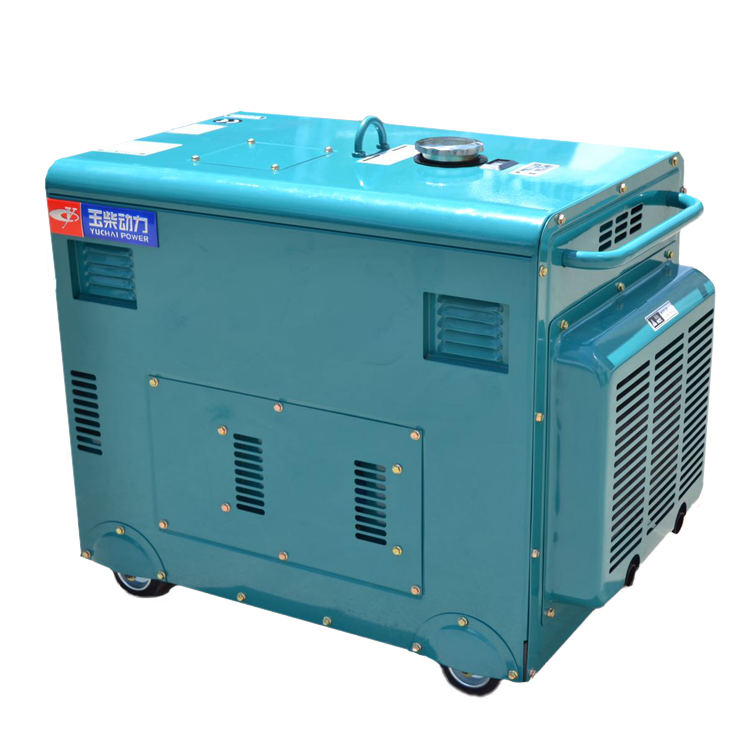 Yuchai 5kw 7kw 10kw 10kva small power genset single 3 phase super silent portable home diesel generators set