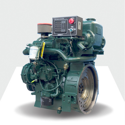 Yuchai 4 cylinder 200 hp boat engine water-cooled ship 4 stroke marine diesel engine with gearbox