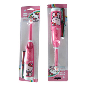 Mini cartoon kids electric tooth brush Portable USB rechargeable electric soft toothbrush