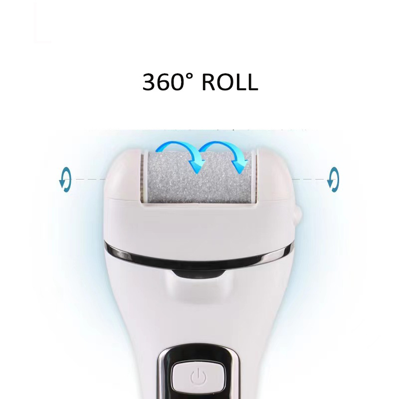 USB Rechargeable Foot Scrubber Hard Dead Skin Foot File LCD Professional Vacuum Electric Callus Remover for Feet