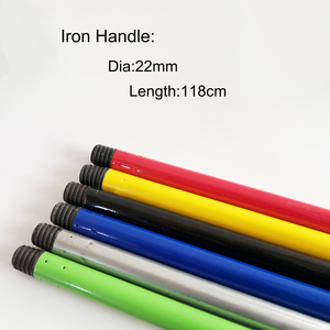 Italian thread American thread  iron broom stick escoba  broom handle Italian thread, different color broom stick  mop   pole