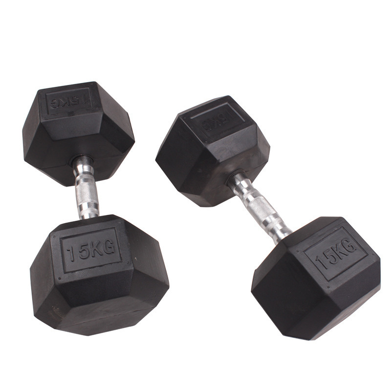 Wholesale Home Gym Fitness Equipment 2KG 3KG Own Logo Hexagon Dumbbell Hex Set