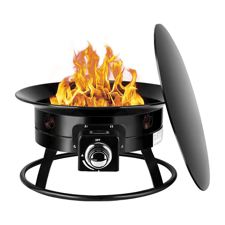 New factory low price portable gas RV fire pit