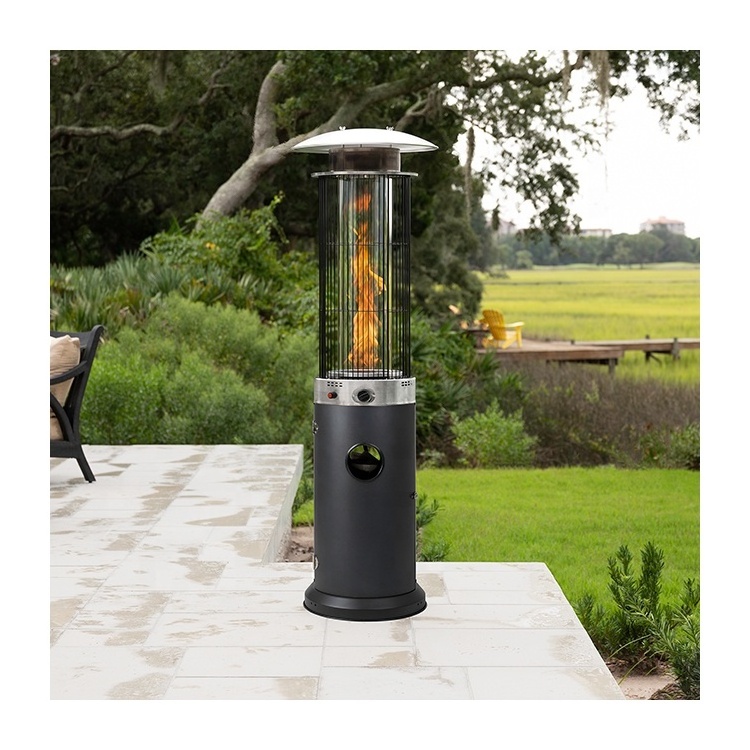 outdoor propane gas patio heater gas garden seaside pyramid gas heater