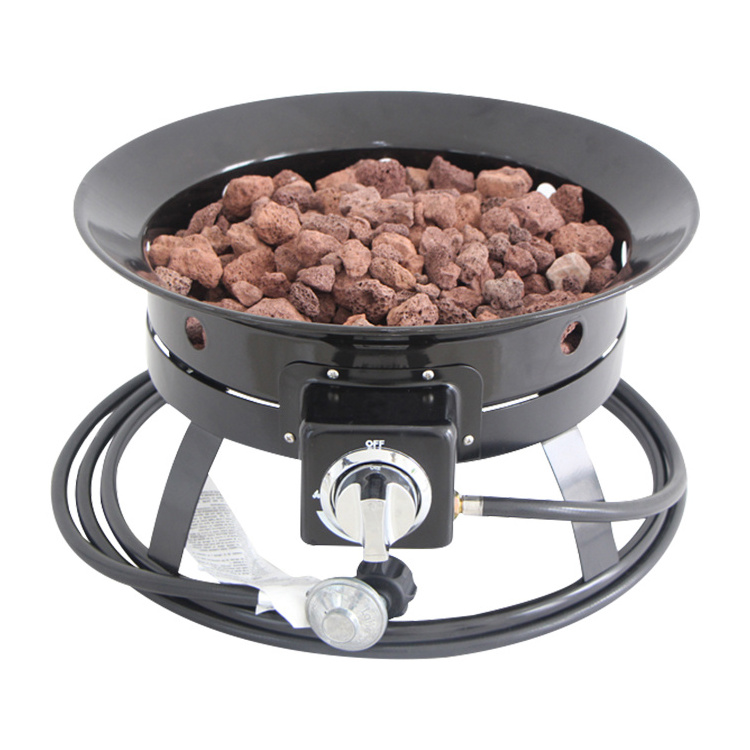 New factory low price portable gas RV fire pit