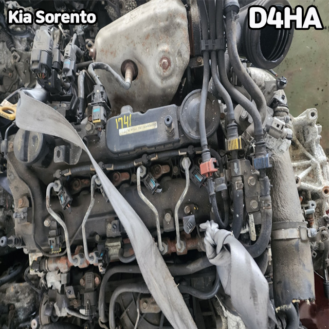 Used Car Original Engine Assembly Korean Car Engine Kia Hyundai Ssangyong Renault Chevrolet