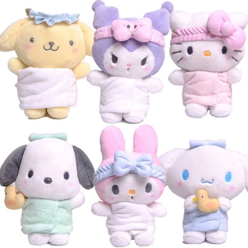 Wholesale Peluches Sanrioed My Melody Good Quality Soft Stuffed Animal Cinnamoroll Plush Doll Sanrioed Box For Child