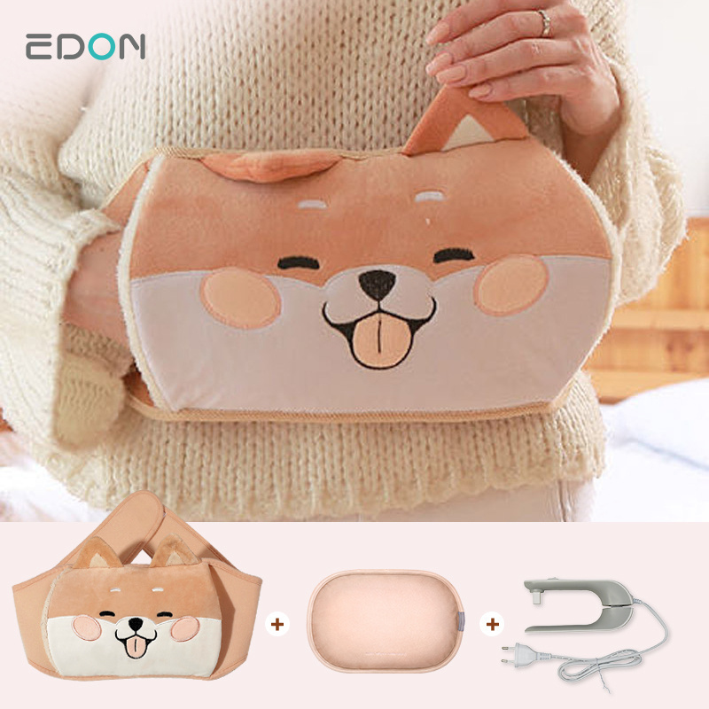 Wholesale Cartoon Cute Mini Plush Flannel Portable Hot Water Bag Bottle Warm For Winter