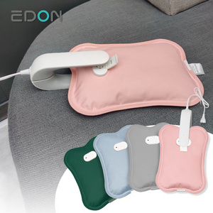 EDON Wholesale Rechargeable Heating Hot Water Bag Pain Relief Hand Warmers Baby Electric Hot Water Bottle