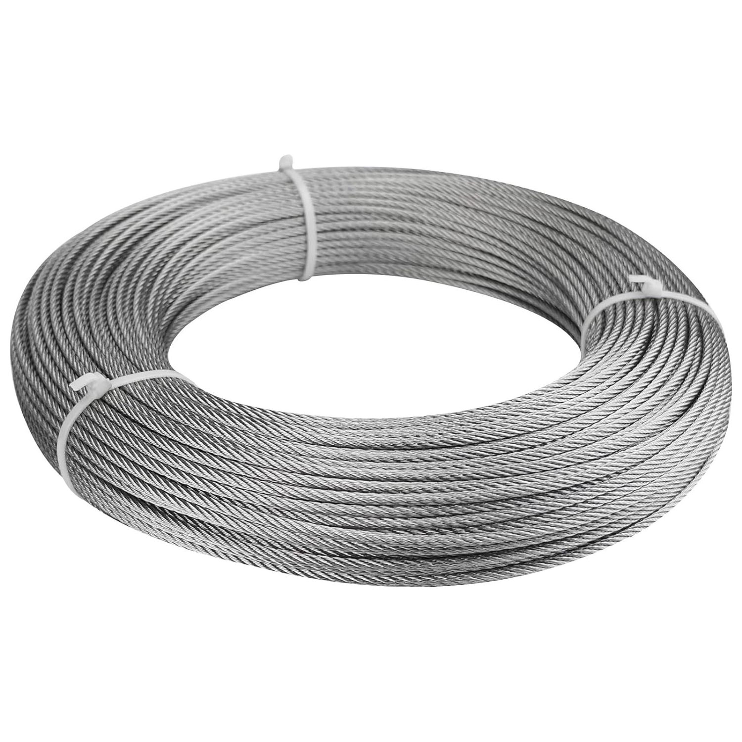 Reilbu  T316 Stainless Steel cable for  Decking Aircraft Cable Hardware 7x7 Strands