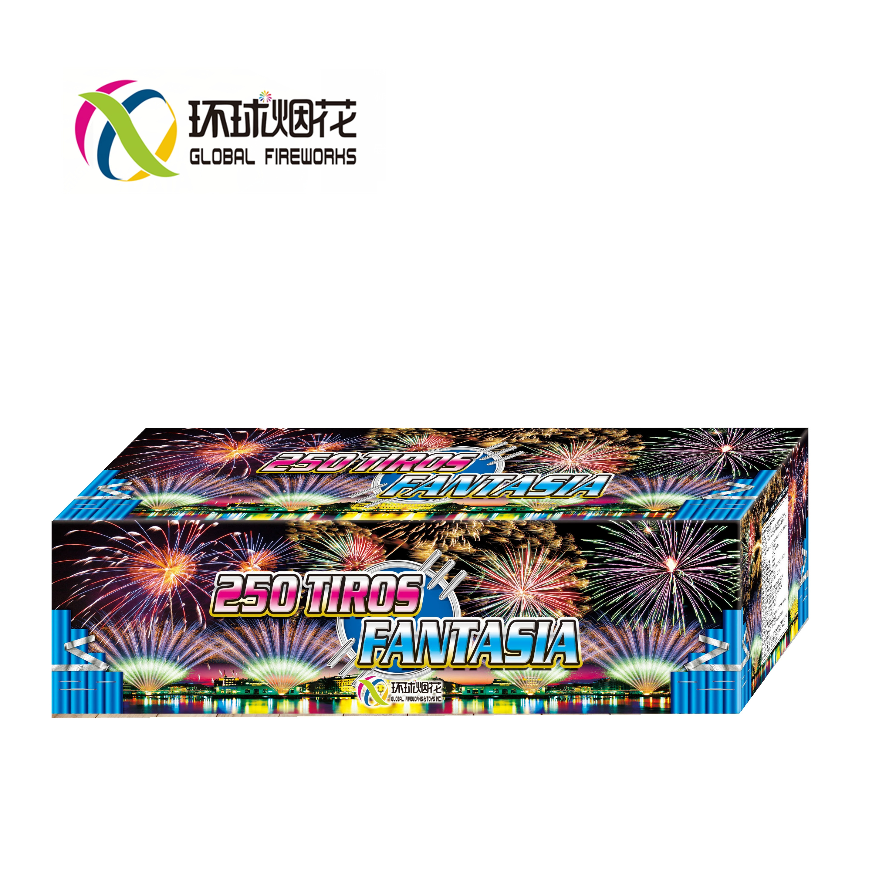 0.8inch 250tiros Outdoor Consumer 1.4G Un0336 Tortas Cake Chinese Fireworks