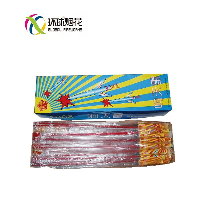 1008 Thunder King Flying Safe Liuyang Fireworks Fuegos Artificiales Un0336 Used Celebration New Year Christmas Fireworks