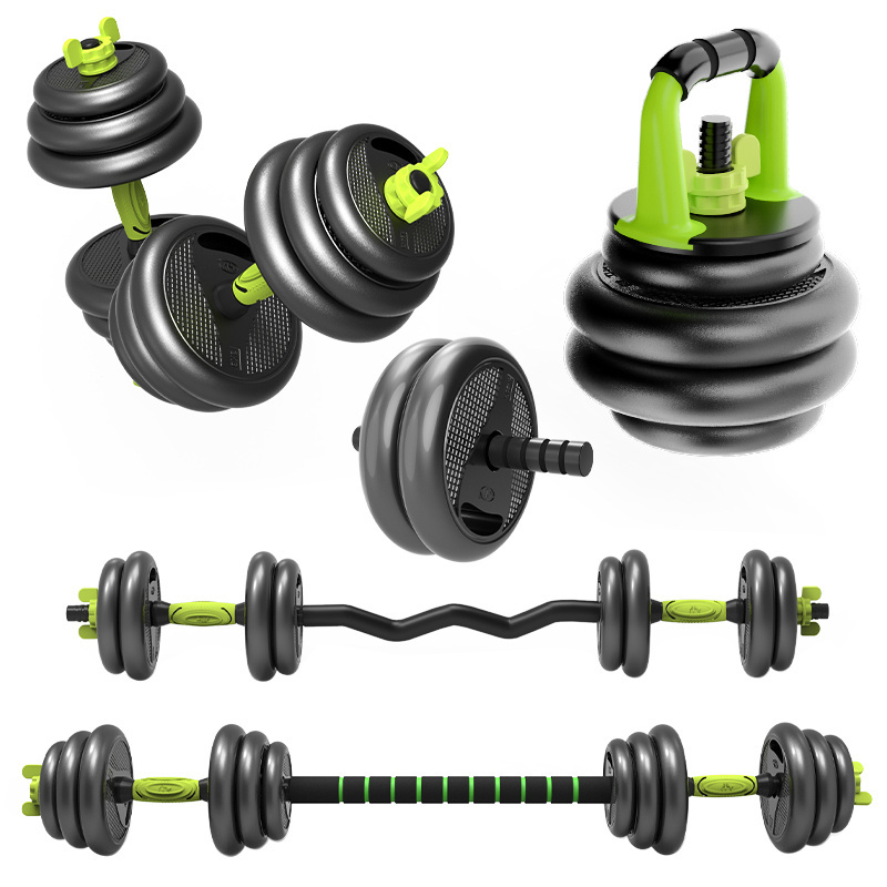 Custom Logo Gym Equipment Fitness Bodybuilding home exercise 40kg adjustable dumbbell barbell 24kg