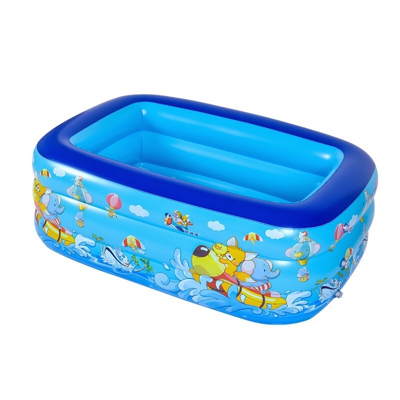 wholesale high quality intex square above ground inflatable pools swimming outdoor for kids