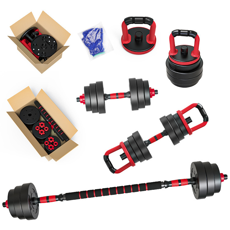 Barbell Dumbbells Exercise 10KG 15KG 20KG 30KG 40KG Environmental Protection Cement Adjustable Dumbbell 32kg