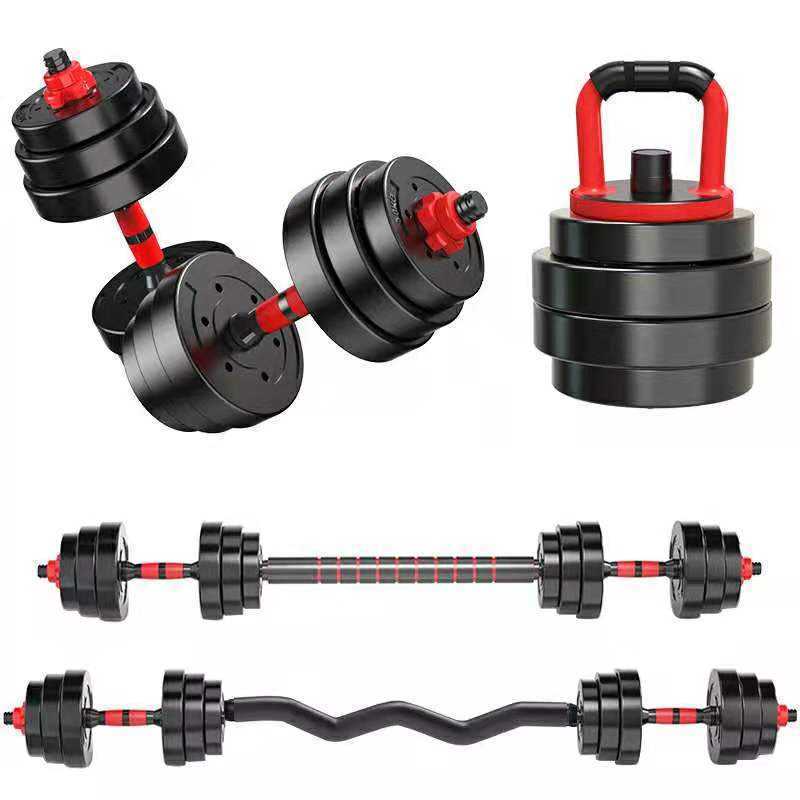 2023 Wholesale Home GYM Fitness Equipment Custom Kettlebell Adjustable  barbell dumbbell 10kg dumble set dumbbells sets 40kg