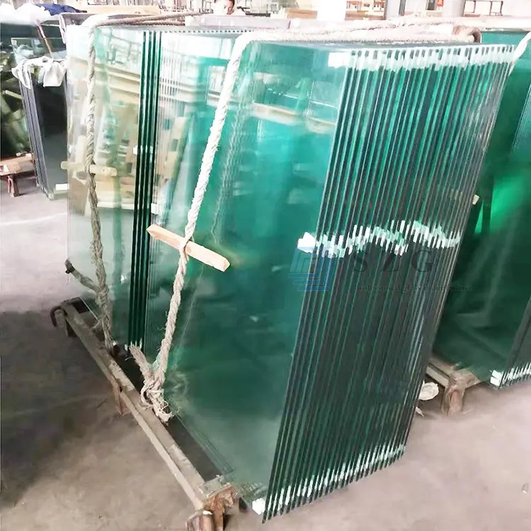 Top Quality 12mm Tempered Toughened Glass Cost Per Square Foot 1/2inch Tempered Glass In Buildings