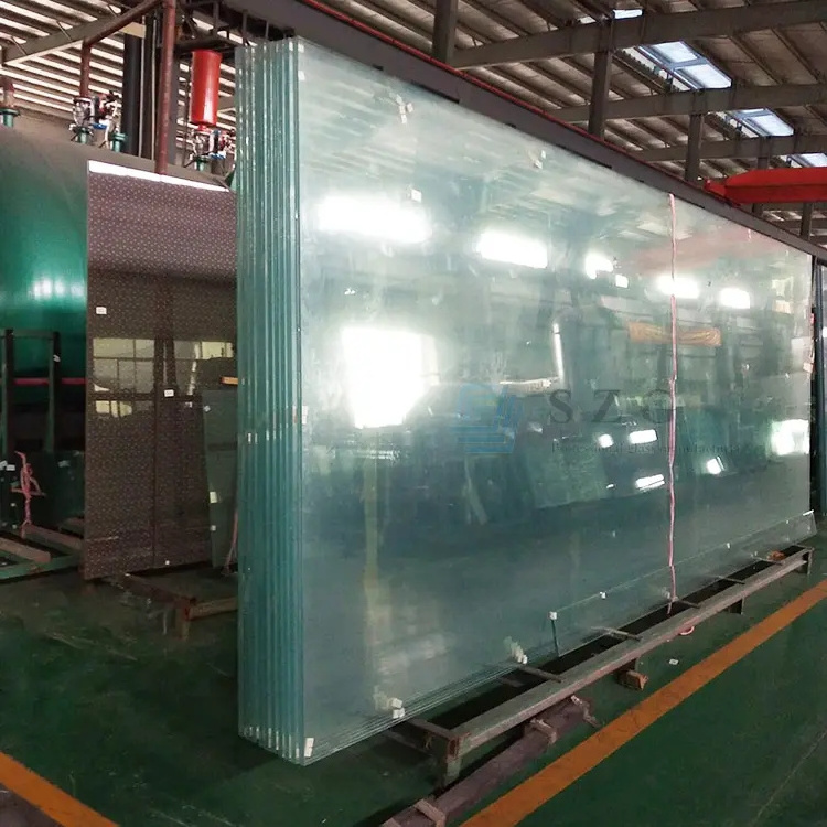 custom big size curved tempered laminated glass bent double toughened laminated glass panels supplier