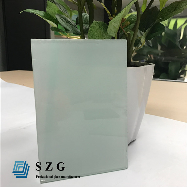 Factory price high quality obscure translucent pure milky opaque opal milk porcelain white laminated glass