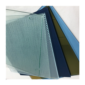 custom made tempered safety glass prices clear low iron tinted reflective frosted acid etched toughened hardened esg glass