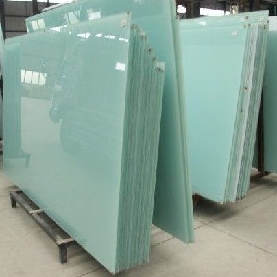 Wholesale factory price opaque 6.38mm white laminated glass