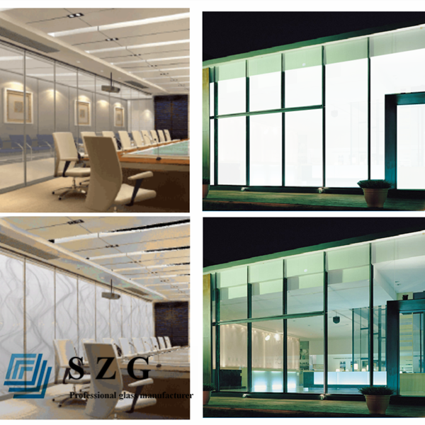 switchable electric smart glass film opaque pdlc film smart glass m2 price