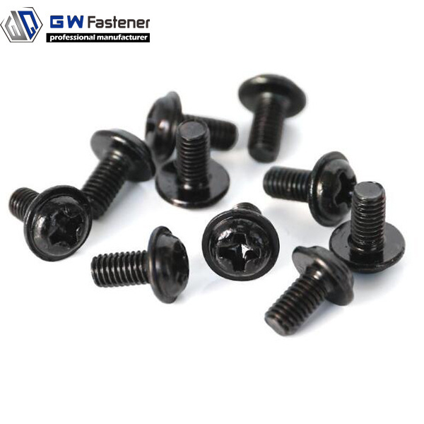 Black Hexagon Hex Socket Flat Head Countersunk Metric Screw M2 M2.5 M3 M4 M5 M6 M8 Din7991