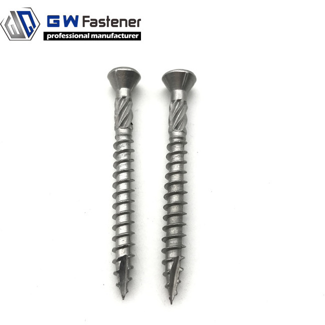 Different Size  8G 10G 12G Stainless Steel Torx head  decking screw T20 T25 star drive Deck screw