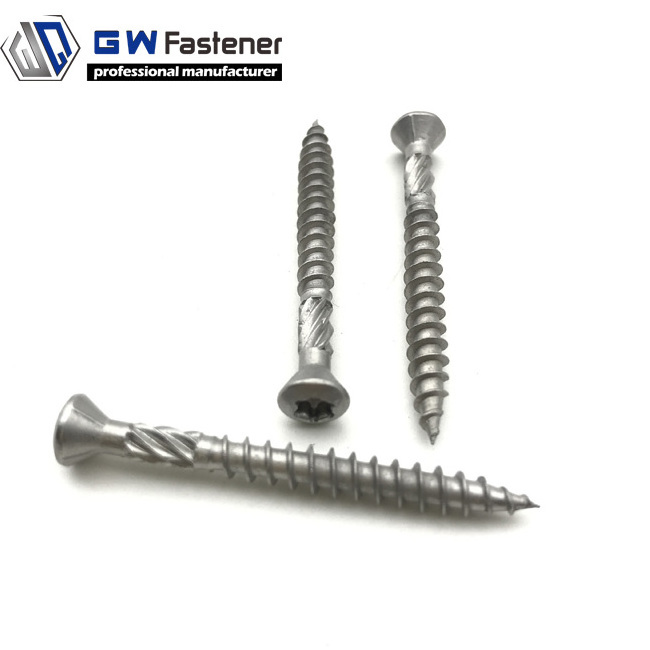 Different Size  8G 10G 12G Stainless Steel Torx head  decking screw T20 T25 star drive Deck screw