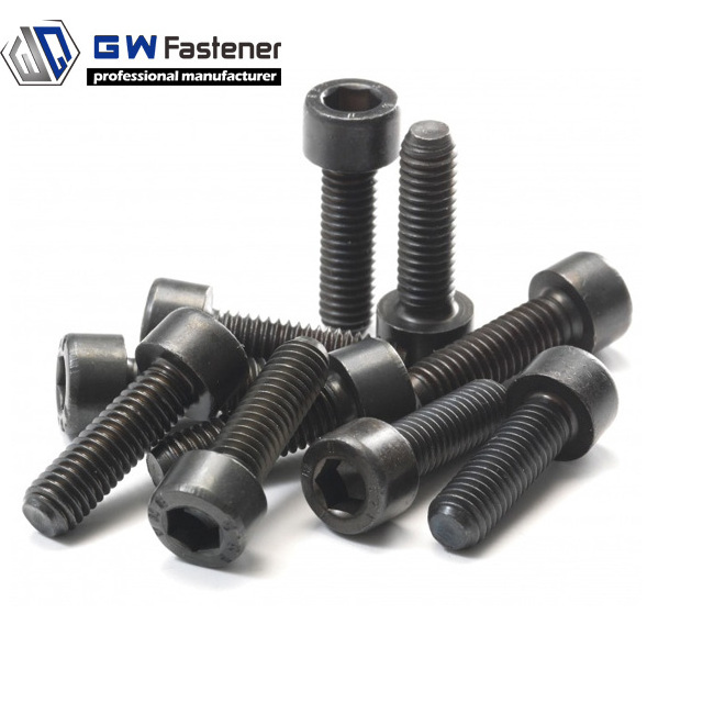 High Strength Alloy Steel Din 912 Black 12.9 Hex Allen Key Bolt hex head socket bolt