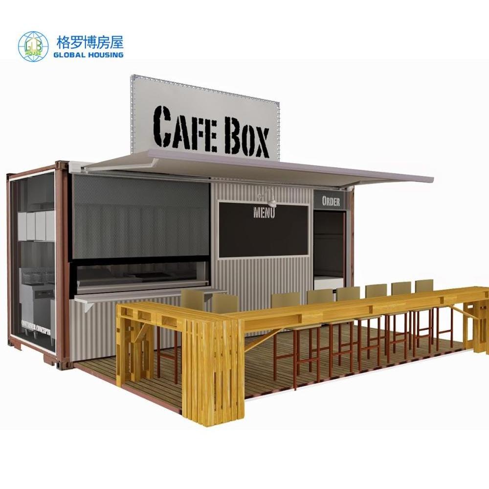 Cafe Contain 20Ft Shipping Container Bar Portable Container Cafe Coffee Shop