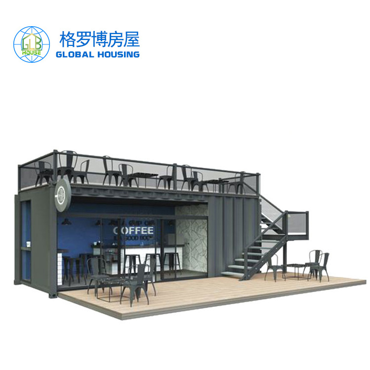 Cafe Contain 20Ft Shipping Container Bar Portable Container Cafe Coffee Shop