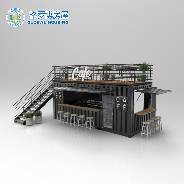 Cafe Contain 20Ft Shipping Container Bar Portable Container Cafe Coffee Shop