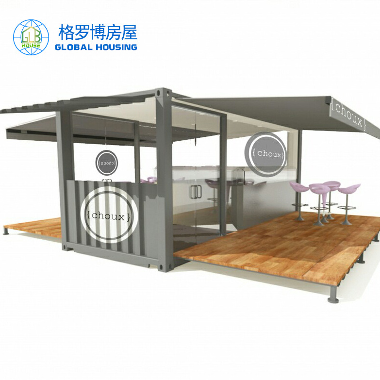 Cafe Contain 20Ft Shipping Container Bar Portable Container Cafe Coffee Shop