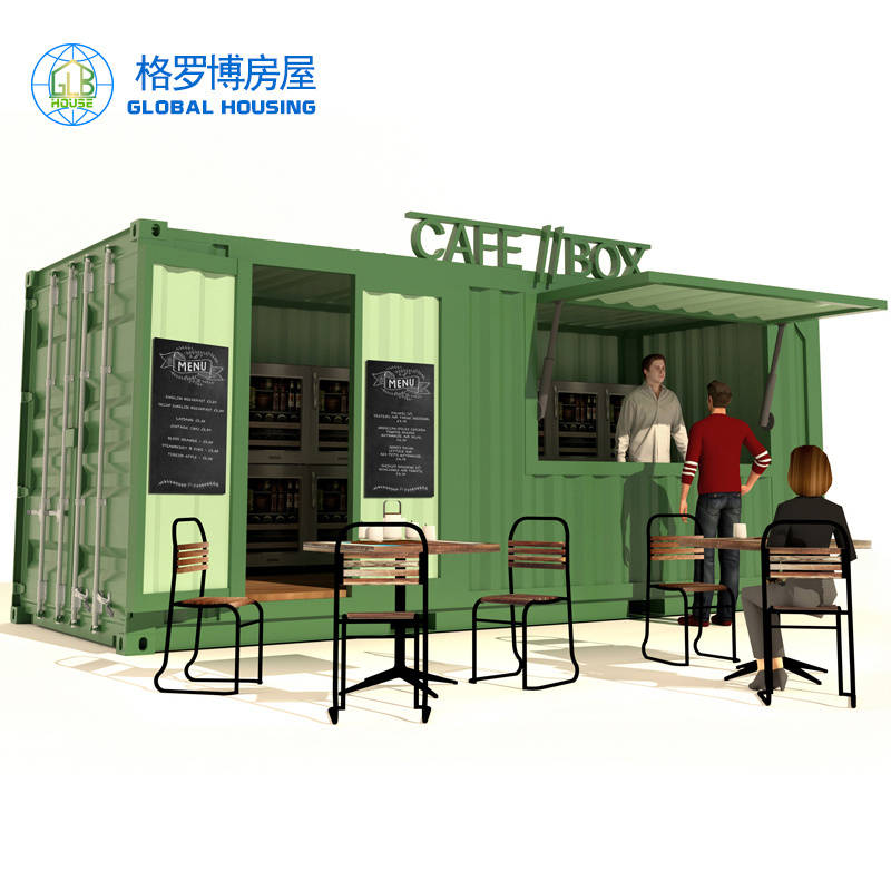 coffee shop design, Mobile 20ft shipping container coffee shop bar for sale