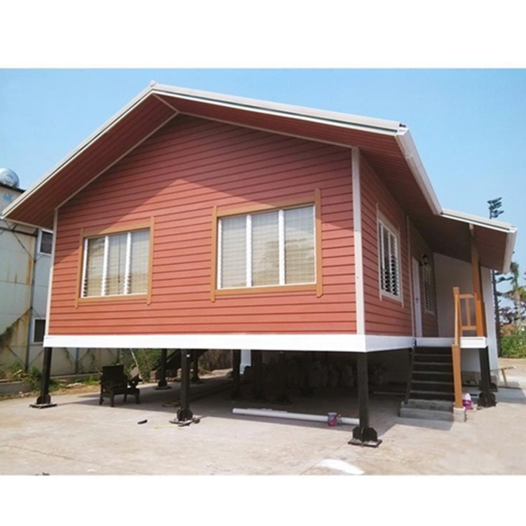 Prefab container shelter log cabin home glass villas hydraulic containers prefab houses