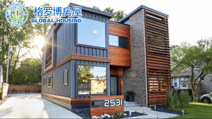 China cheap prefabricated 4 bedroom container house portable prefab beach house