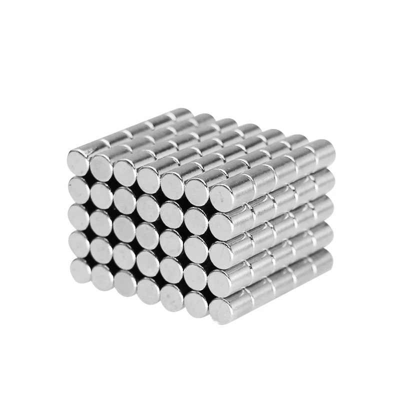 Super strong n52 cylinder magnets thickness magnetized cylinder neodymium magnets cylinder n52