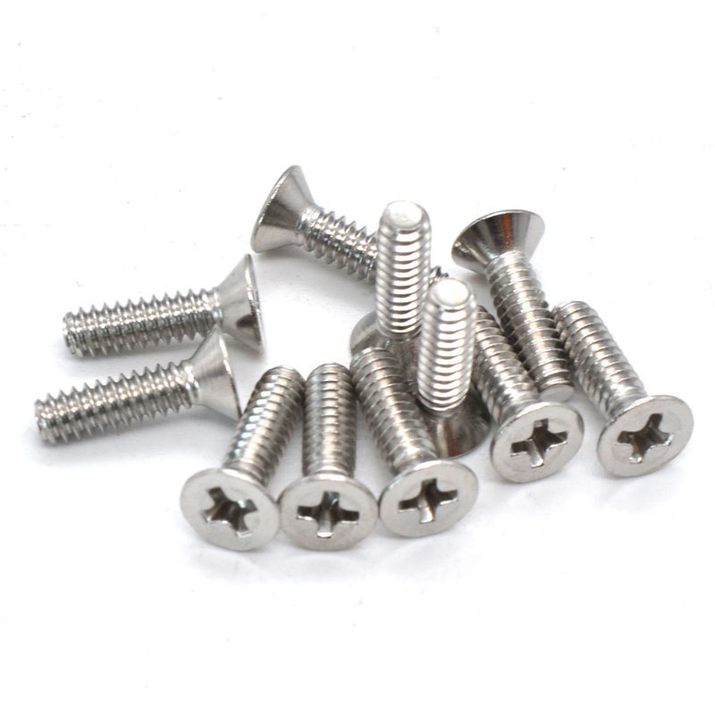 M0.6 M1 M1.6 M2 M3 M4 stainless steel phillips cheese countersunk head small mini minute machine screw