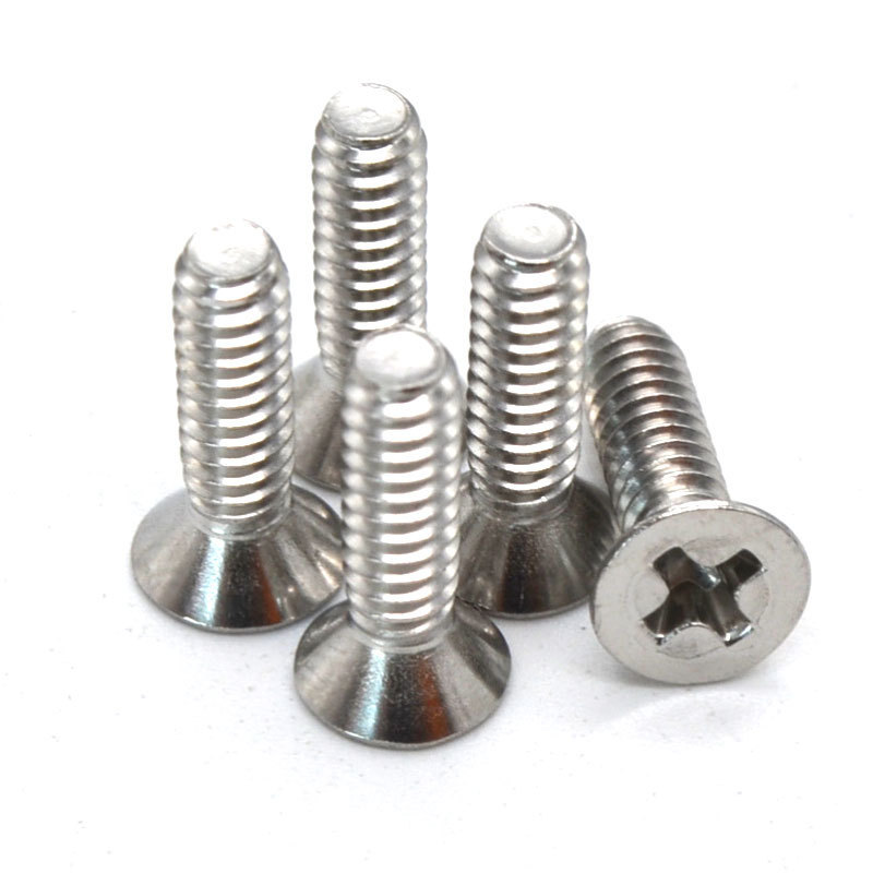 M0.6 M1 M1.6 M2 M3 M4 stainless steel phillips cheese countersunk head small mini minute machine screw