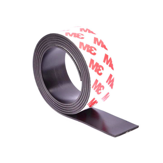 Magnetic sheet adhesive neodymium sew on tpu magnet strip,neodymium rubber sew thin magnetic strip 2mm x 13mm