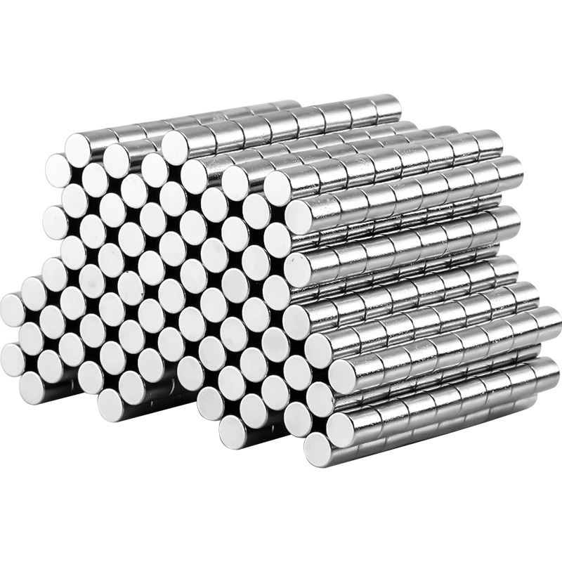 Super strong n52 cylinder magnets thickness magnetized cylinder neodymium magnets cylinder n52